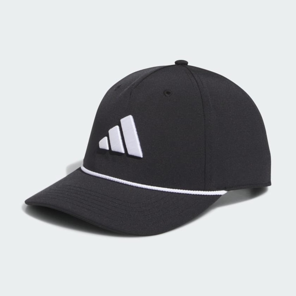 Adidas Tour 5 Panel Black Golf Baseball Cap OSFM